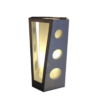 GALILEA Taupe Lacquer Table lamp with trapezoid side panels
